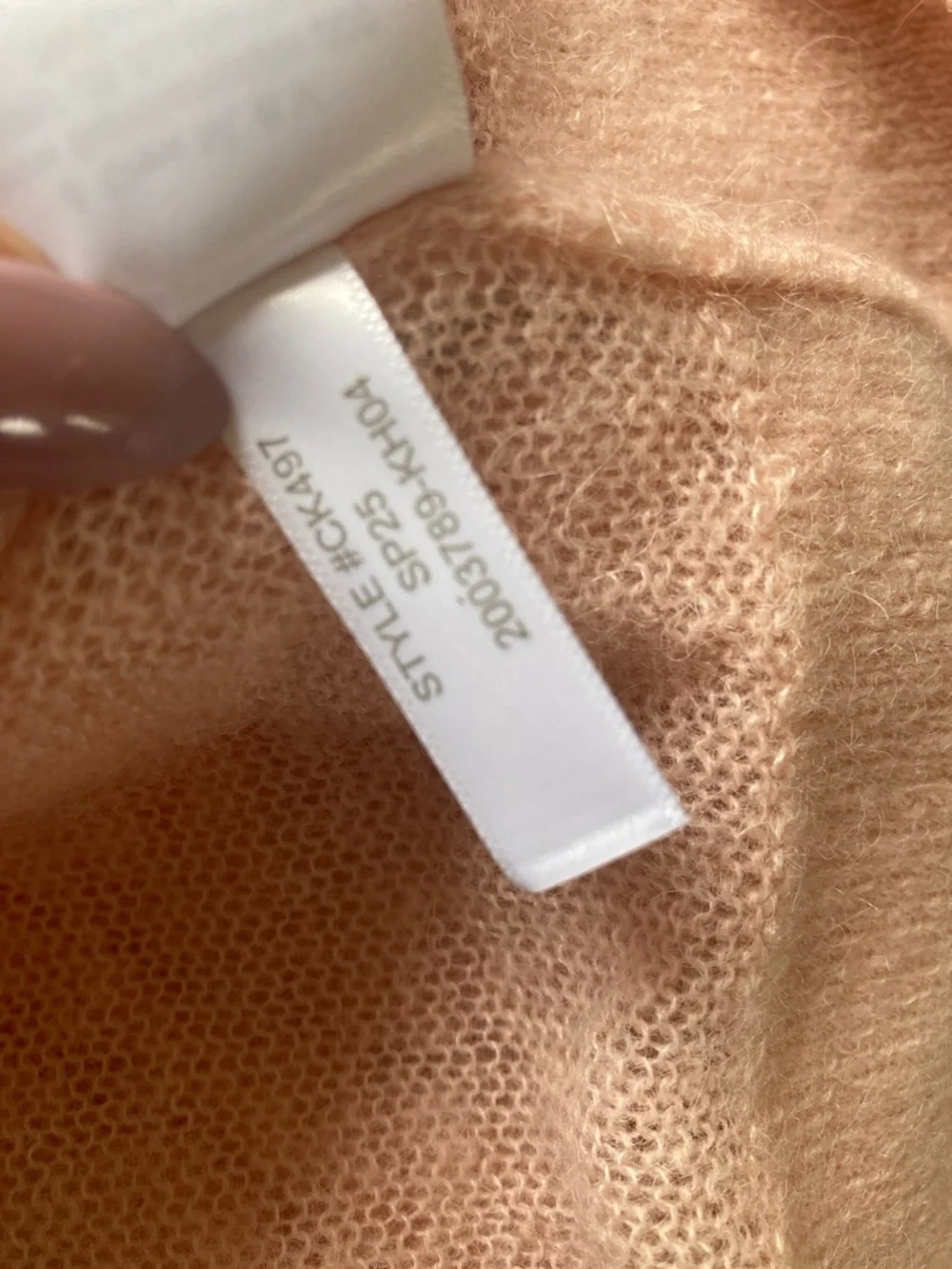 J. Crew Alpaca-blend oversized sweater T-shirt NWOT - Picture 8 of 9